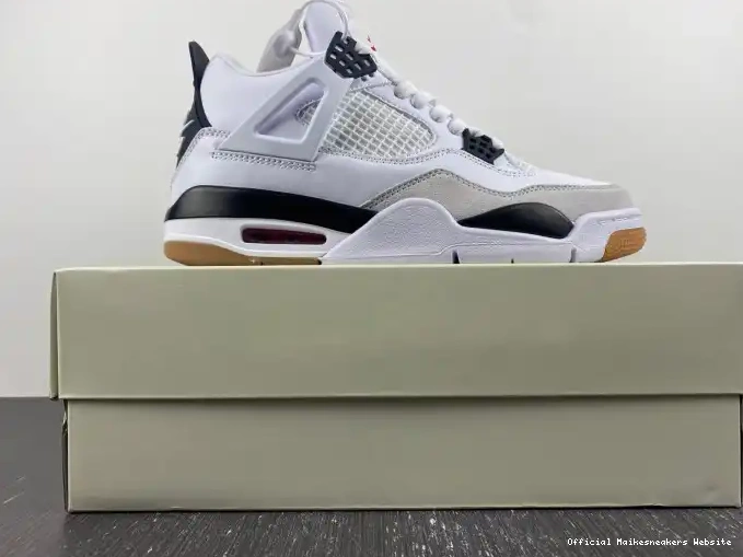 Official Maikesneakers Retro Jordan 4 SB DR5415-100 0511